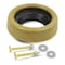 Everflow Toilet Gasket w/ Flange Fits 3''&4'' Toilet Bowl Waste Line, has Bolts TRZR1002 - alternate 1